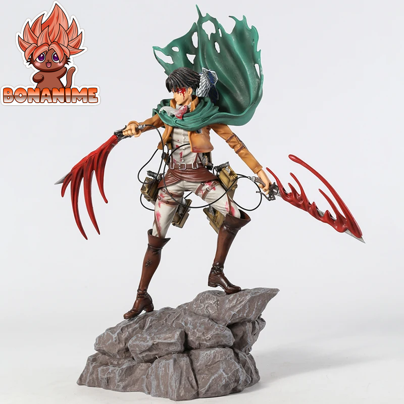 Levi Ackerman Premium Collectible Figure from Attack on Titan - Ideal Gift for Anime Enthusiasts