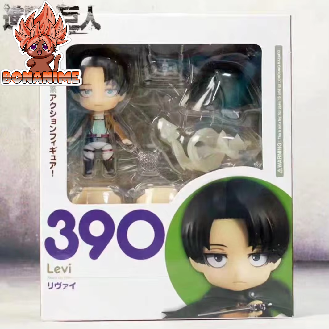 Premium PVC Action Figures Collection: Levi Ackerman, Eren Jaeger, Mikasa Ackerman, Hange Zoe - Anime Dolls