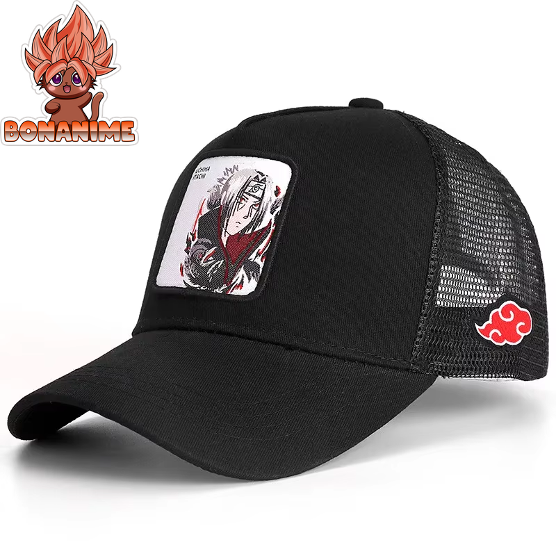 NEW Naruto Anime Baseball Cap for Men and Women - Hip Hop Style Hat Featuring Sasuke Action Figures - Ideal Summer Sun Hat and Birthday Gift for Kids