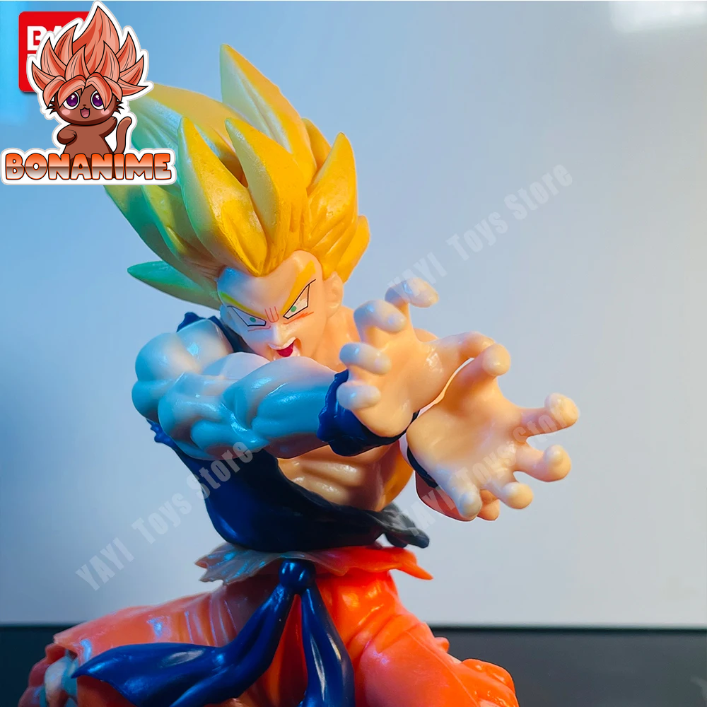 Dragon Ball Z Son Goku Battle Damage Shockwave Anime Figure - PVC Collectible Model Statue