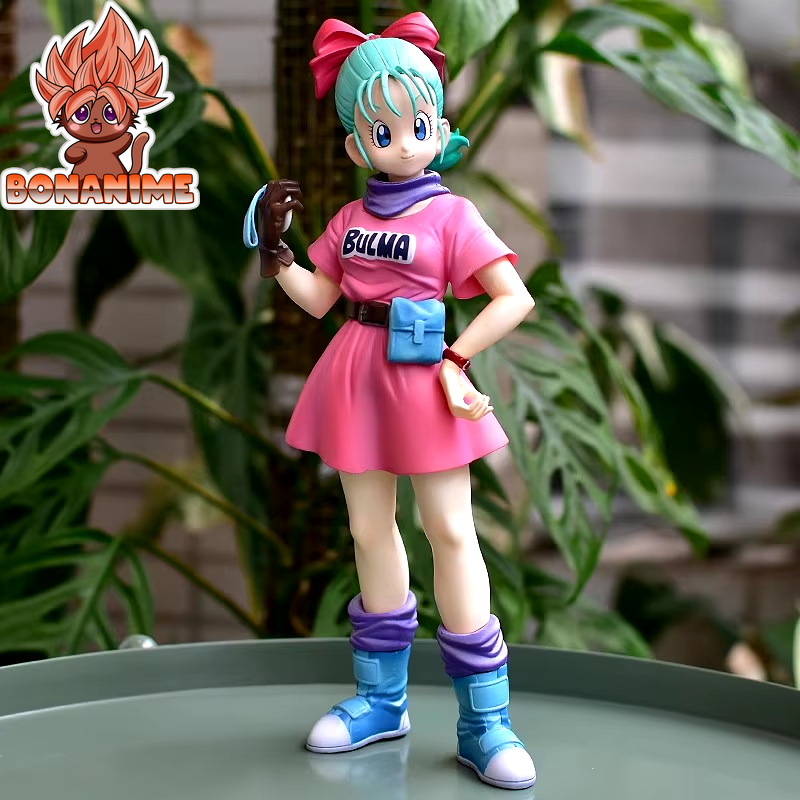 Dragon Ball Z Glitter & Glamours Bulma Action Figure - 26cm PVC Anime Model - Tenkaichi Budokai Collectible Ornament and Gift