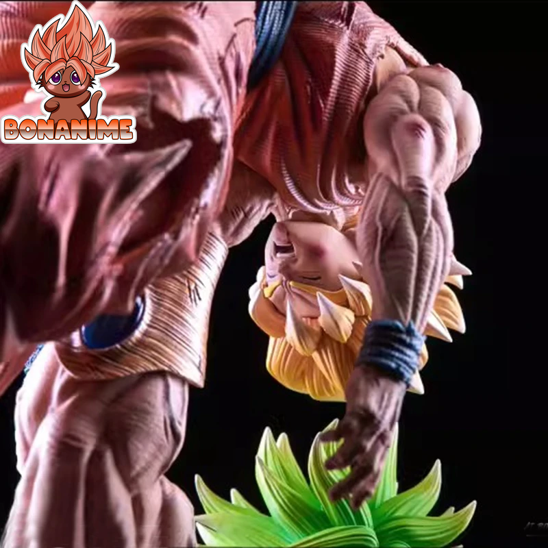 Broli vs Goku Anime Figure - 28cm PVC Statue Model for Desk Decoration and Collectible Gift