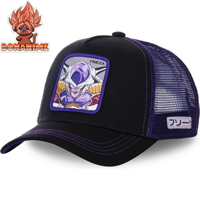 Dragon Ball Z Son Goku Embroidered Adjustable Trucker Cap - Summer Kame House Style Sun Visor