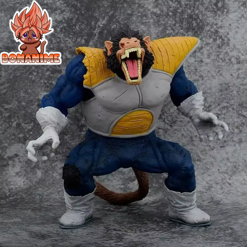 Handcrafted Super Large Gold Gorilla Model - Dragon Ball Vegeta Monkey 2nd Generation Theater Edition