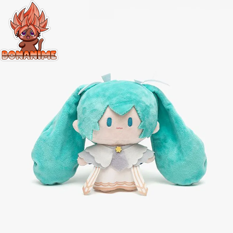 15cm Hatsune Miku Kawaii Q-Version Plush Doll - Anime Collectible Stuffed Toy and Decorative Gift