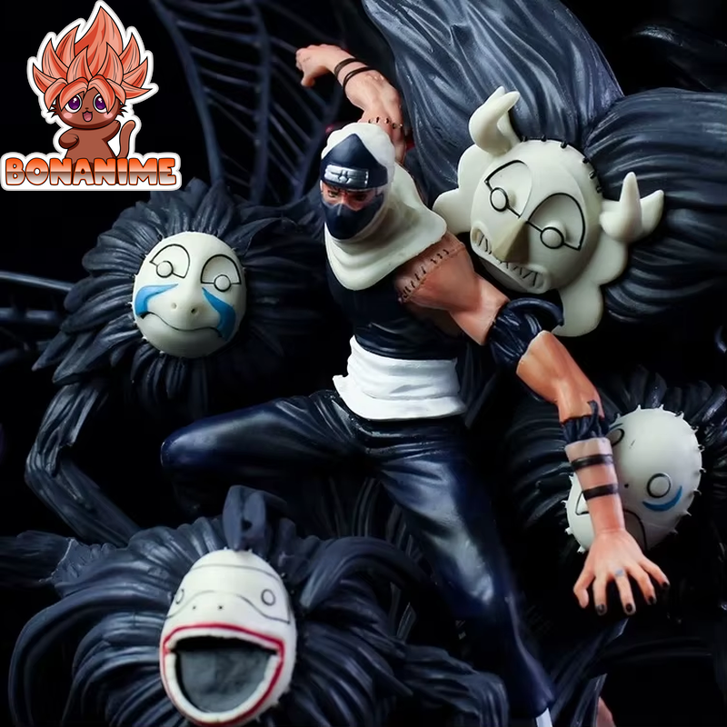 44cm Akatsuki Kakuzu Naruto Animation Figure - Large Statue Model for Collectors and Decoration