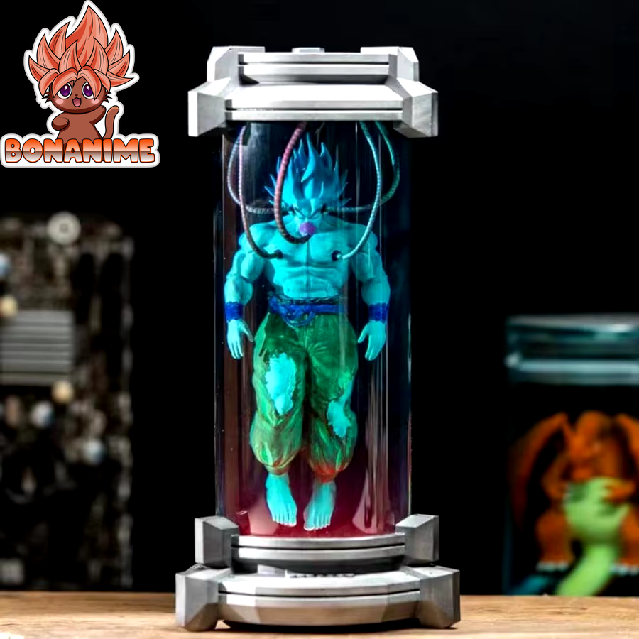 Dragon Ball Resin Action Figure Lamp - Jason Lives Horror Figurine, Halloween Souvenir Night Light, Home Decor Toy Gift