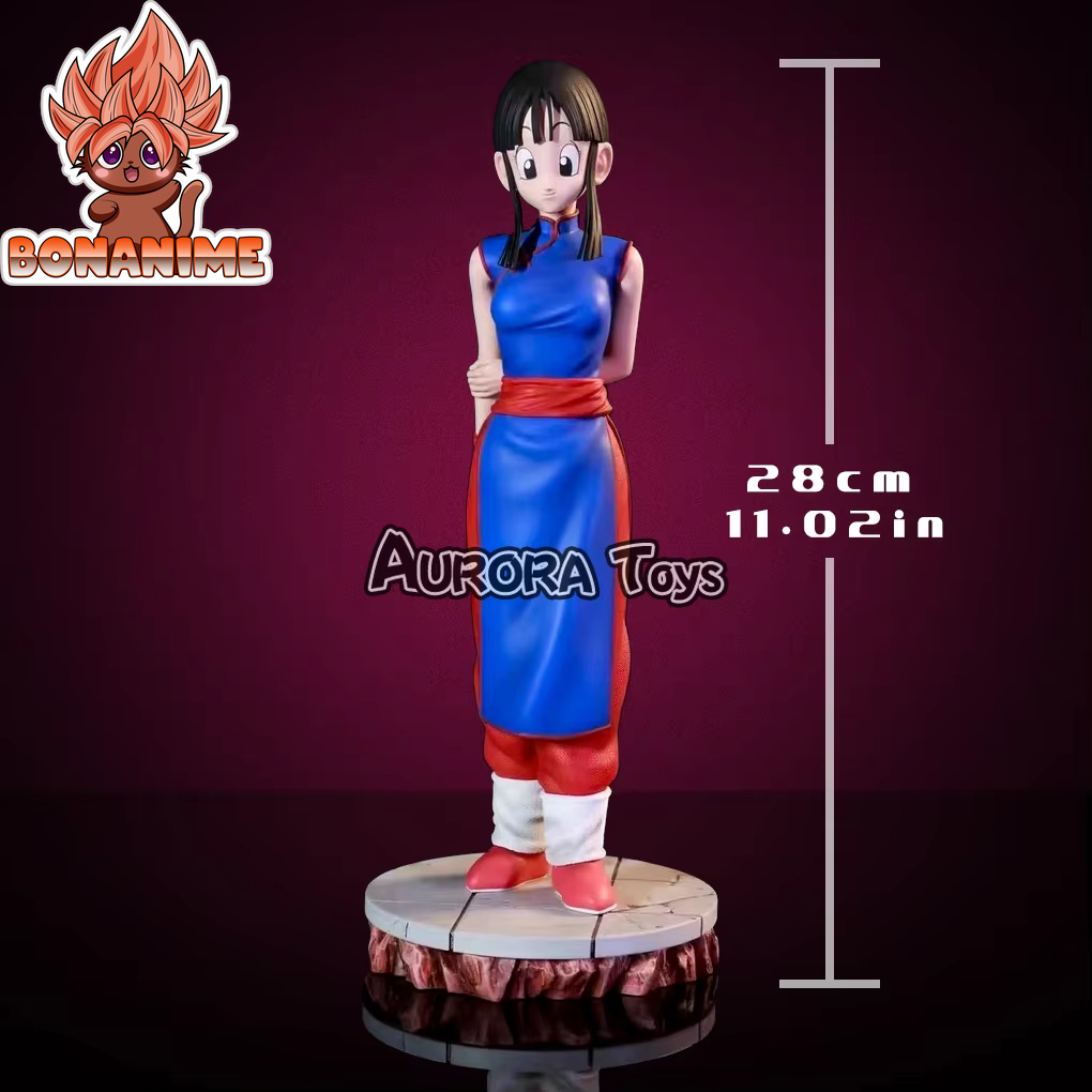 "28cm PVC Chichi Figurine from Dragon Ball Z - Collectible Statue for Anime Enthusiasts"