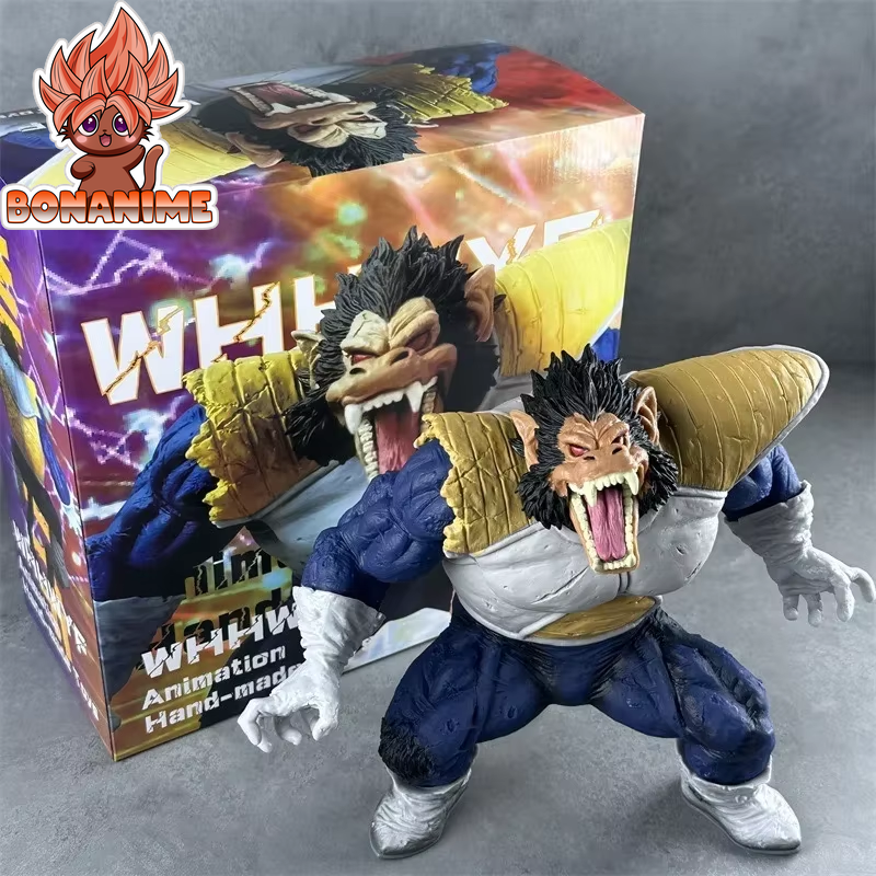 Handcrafted Super Large Gold Gorilla Model - Dragon Ball Vegeta Monkey 2nd Generation Theater Edition