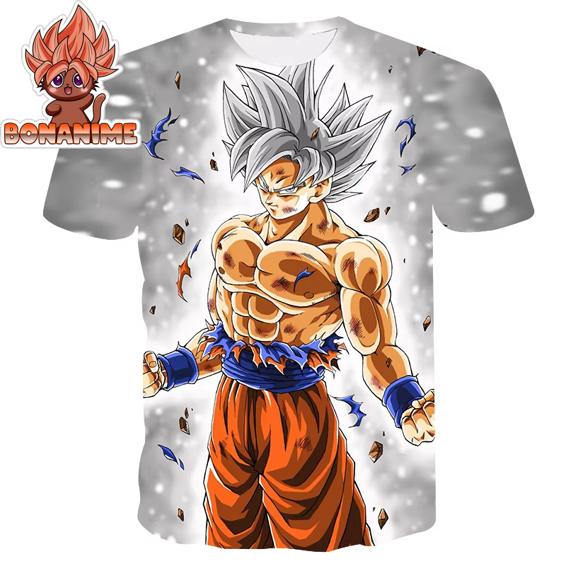 Cartoon Anime Dragon Ball Short Sleeve T-Shirt