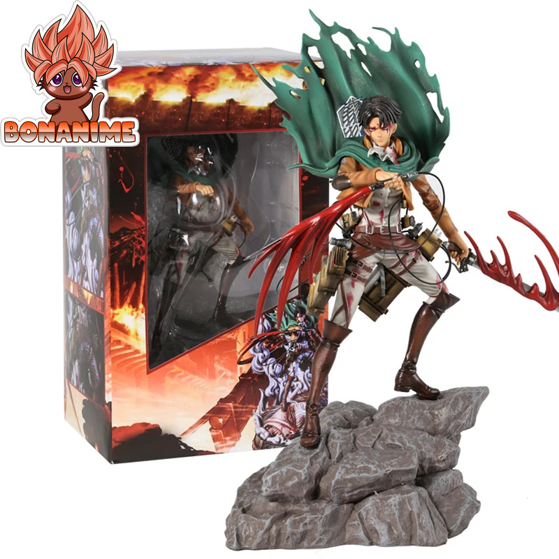 Levi Ackerman Premium Collectible Figure from Attack on Titan - Ideal Gift for Anime Enthusiasts