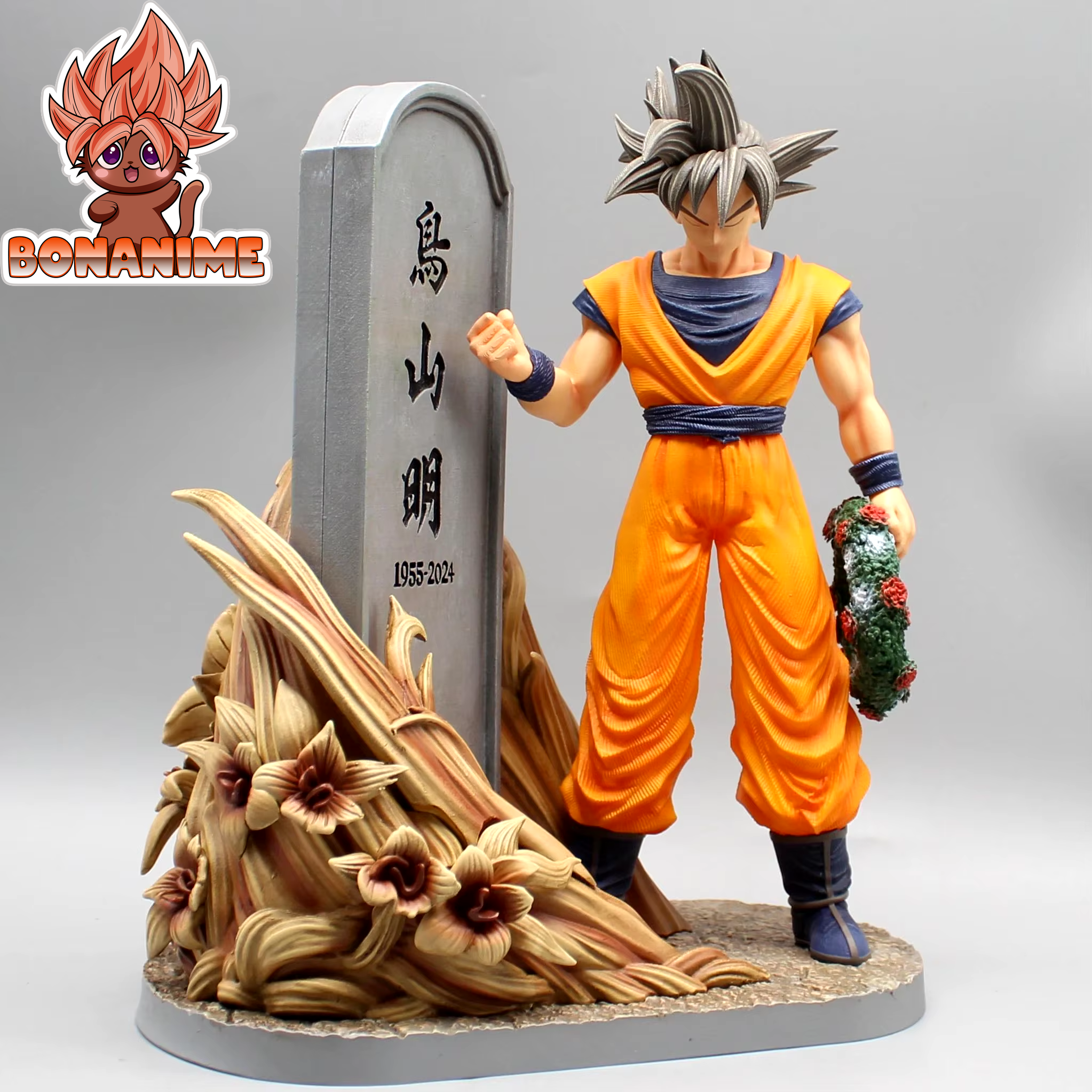 🙏 🌟 Akira Toriyama Memorial Son Goku 9" Dragon Ball Z Anime Figure - PVC for Collection and Desktop Decoration Gift