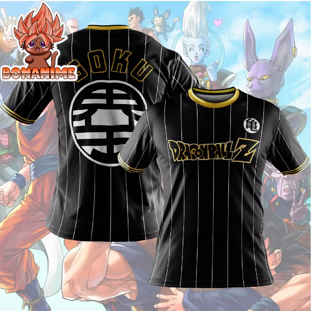 Anime Dragon Ball Goku 3D Printed Casual T-Shirt for Children and Adults -  Fashion Top