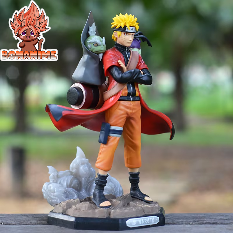 23CM Uzumaki Naruto Sage Action Figure - PVC Collectible from Shippuden Series