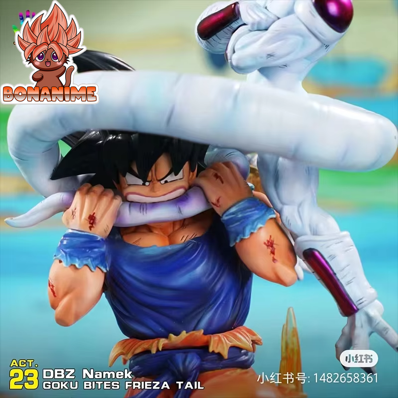 Goku vs Frieza 🔥 🌌  the longest anime fight, Dragon Ball Z,10.62-Inch PVC Figure: Epic Showdown with Frieza Collectible Statue