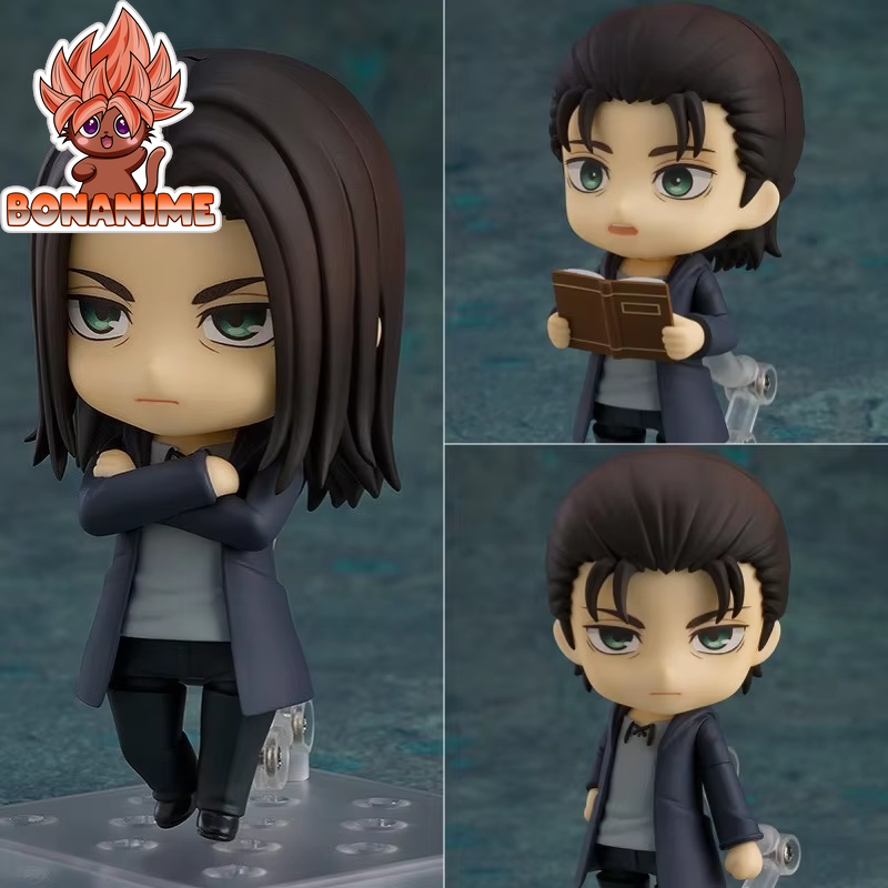 Premium PVC Action Figures Collection: Levi Ackerman, Eren Jaeger, Mikasa Ackerman, Hange Zoe - Anime Dolls