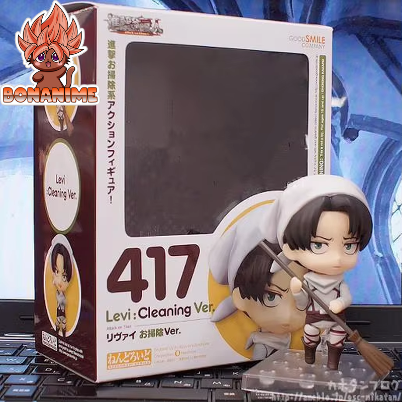 Premium PVC Action Figures Collection: Levi Ackerman, Eren Jaeger, Mikasa Ackerman, Hange Zoe - Anime Dolls