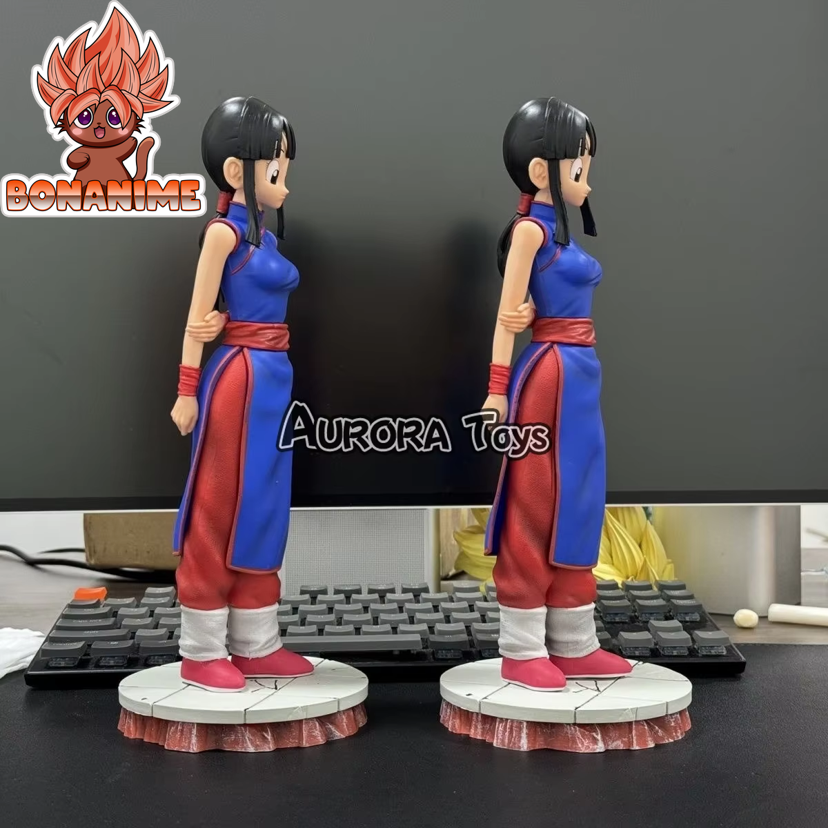 "28cm PVC Chichi Figurine from Dragon Ball Z - Collectible Statue for Anime Enthusiasts"