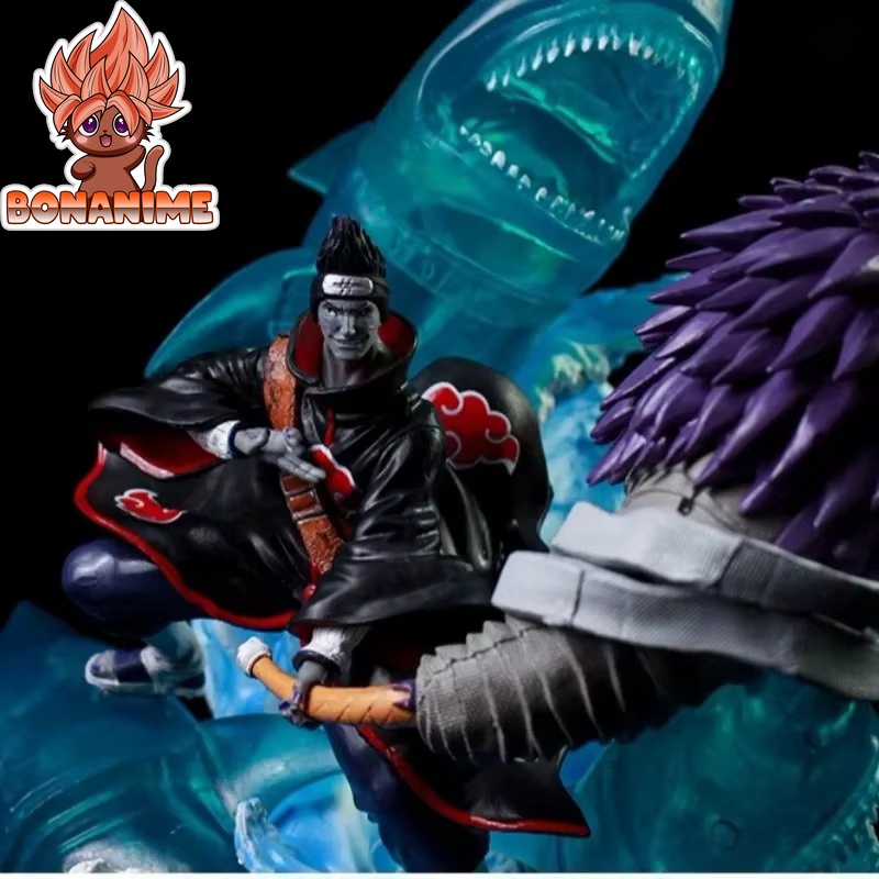 39cm Akatsuki Hoshigaki Kisame Naruto Animation Light-Up Figure - Large Decorative Collectible Toy